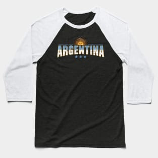 Argentina World Cup Champions Baseball T-Shirt